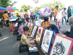 Mama Voni Fallo Buka Usaha Mewarnai, Ajak Anak-Anak Kembangkan Kreativitas