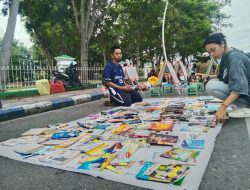 Tingkatkan Minat Membaca, Pak Hamzah Buka Lapak Literasi Di Arena CFD