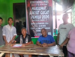 Aliansi Rakyat di NTT Sampaikan Maklumat Rakyat Gugat Pemilu 2024
