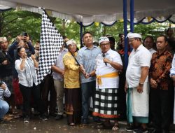 Sambut Hari Raya Nyepi, Pj. Walikota Kupang Lepas Peserta Pawai Ogoh-Ogoh