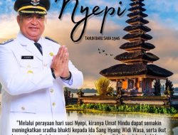 Pj. Walikota Kupang Ucapkan Selamat Hari Raya Nyepi Tahun Baru Saka 1946