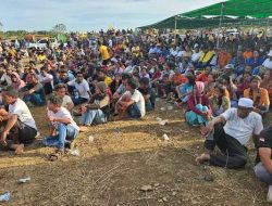 Ribuan Warga Lewa Dukungan Melki Leka Lena di Pilgub NTT