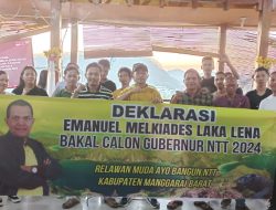 Relawan Berbagai Profesi Deklarasi Dukung Melki Laka Lena di Labuanbajo