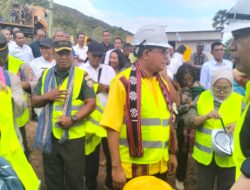 Melki Laka Lena Pamit ke Warga Solor Jadi Calon Gubenur, Saat Peletakan Batu Pertama RS Pratama