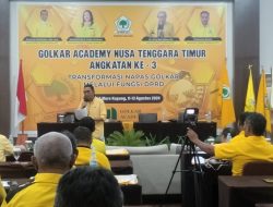 Frans Sarong Berbicara Tentang Relasi Hangat DPRD – Media di Golkar Academy 3