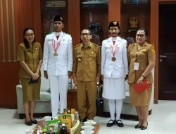 Pj. Gubernur Terima Audiensi Paskibraka Tingkat Nasional 2024 Asal Provinsi NTT