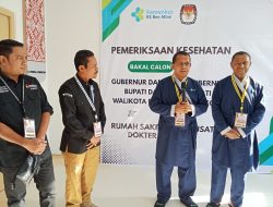 Melki -Johni Paslon Pertama Jalani Pemeriksaan Kesehatan di RSP Ben Mboi