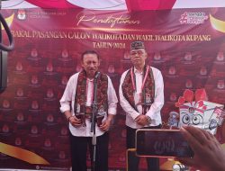 Berkas Pendaftaran Paket Jonas – Alo Dinyatakan Lengkap oleh KPU Kota Kupang