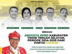 Lima Anggota Fraksi Golkar DPRD TTS Dilantik, Periode 2024 – 2029