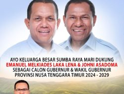 Gantikan Melki di Senayan, Rudy Kabunang Ajak Keluarga Sumba Menangkan Melki-Johni di Pilgub NTT
