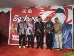 Hadiri Syukuran, Cawagub Johni Himbau Anggota DPRD Absalom Menjadi Wakil Rakyat yang Dekat Dengan Masyarakat