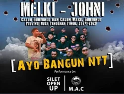 Deklarasi Akbar Melki – Johni Diramaikan Hip-Hop M.A.C dan Silet Open Up