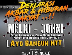 Hari Ini Deklarasi Akbar Melki – Johni di Lapangan Puspenmas Soe, Hadirkan 10 Ribu Massa