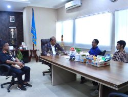 Pj. Walikota, Linus Lusi Terima Audiensi Organisasi Pemuda Katolik