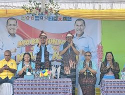 Yel – Yel ” Ayo Bangun NTT ” Menggema di Bumi Rahim Pancasila Sambut Melki – Johni