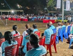 Ribuan Warga Flotim Hadiri Kampanye Melki-Johni di Rajamanuk, Melki Laka Lena: Malam Bae Nagi…
