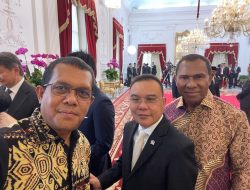 Melki-Johni Hadiri Undangan Pelantikan Presiden – Wakil Presiden & Pisah Sambut di Istana