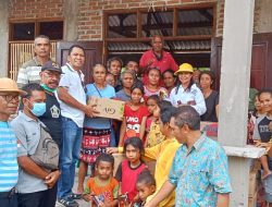 Golkar Flotim & Rote Ndao Salurkan Bantuan untuk Korban Erupsi Lewotobi