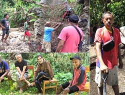 Jembatan Waitete Dibangun Secara Swadaya, Pemdes Kenotan Masa Bodoh