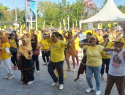 Partai Golkar Gelar Senam Massal Seluruh Indonesia, Songsong HUT ke – 60
