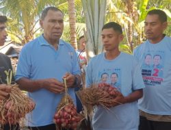 Tatap Muka dengan Warga Oesao, Johni Asadoma Dengar Aspirasi Petani Milenial
