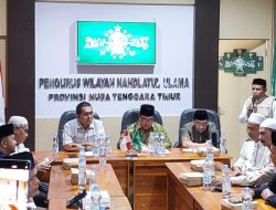 Silaturahmi ke PWNU, Sejumlah Harapan Umat Muslim Dititip ke Melki Laka Lena