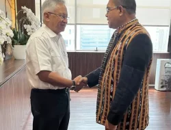 Rencana Bangun Sekolah Unggulan di NTT, Melki Laka Lena Temui Mendikti Saintek