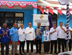 Gubernur Melki Launching Koperasi Merah Putih Kelautan dan Perikanan Oeba