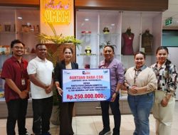 Bantuan Dana Rp 250 Juta Bank NTT untuk ETMC