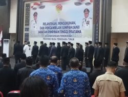 Tata Birokrasi, Gubernur NTT Melki Lantik 15 Pejabat Eselon II