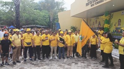 Ribuan Warga Kupang Ikut Jalan Sehat Partai Golkar NTT
