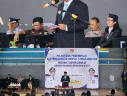 Lantik Pejabat Administrasi dan Pengawas Eselon Lingkup Pemprov NTT, Melki Laka Lena Tegaskan Jabatan Bukan Hadiah, Tapi Amanah