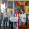 Berbagi Kasih, Bank NTT Sokong Dana Pembangunan Gereja St. Vitalis Cewonikit Ruteng