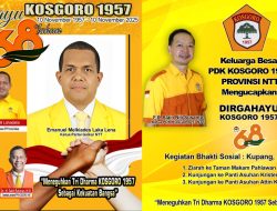 Peringati HUT ke 68, Kosgoro 57 NTT Ziarah ke TMP Dharmaloka & Berbagi Kasih bersama Anak Panti Asuhan