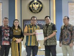 Terima LHP BPK, Gubernur Melki ; Ini Menjadi Cermin Pemerintah Mengukur Capaian Pengelolaan Keuangan Daerah