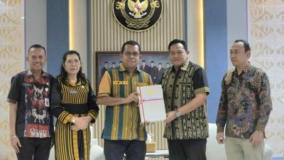 Terima LHP BPK, Gubernur Melki ; Ini Menjadi Cermin Pemerintah Mengukur Capaian Pengelolaan Keuangan Daerah