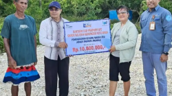 CSR Bank NTT Rp 10 Juta, Bantu Pembangunan Gereja di Rote