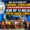 Penyerahan KUR Ramaikan HUT ke 64 Bank NTT di Lembata