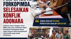 Selesaikan Konflik Adonara, Gubernur Melki Pimpin Rakor Forkopimda