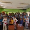 Sosialisasi Pencak Silat, Kepsek SMPN 5 Kupang Tengah Terima Perisai Diri Jadi Kegiatan Ekstrakurikuler