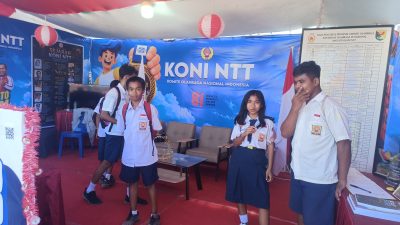 Tampil Perdana, Stand KONI NTT Suguhkan Jejak Sejarah Atlet NTT Sejak PON V Bandung 1961
