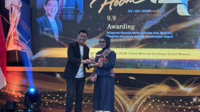 Gubernur Melki Raih Penghargaan Penggerak Pengentasan Kemiskinan NTT