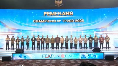 Tiga Kali Berturut-turut, NTT Kembali Jadi Provinsi Terbaik TP2DD Nusampua