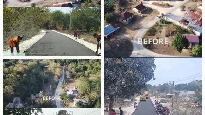Pemprov NTT Gaspol Aspal Jalan Bondokodi–Waitabula, Progres 22,35 Persen