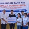 Bank NTT Salurkan Beasiswa untuk 20 Mahasiswa Terdampak Gempa Flores